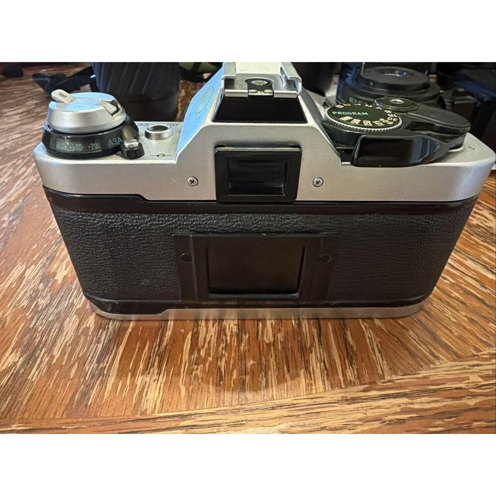 CANON AE-1 Program 35MM w 4 Lenses Flash + Lens Care Kit !! Free Shipping !